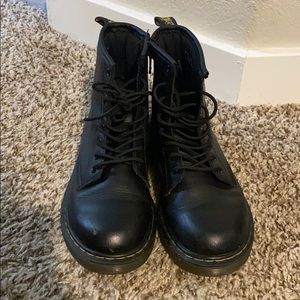 DR. MARTENS 1460 boot black mono kids size 1y